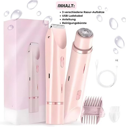 Silky Splash Vamaro Shaver – 2-in-1 Women’s Electric Razor & Trimmer UAE