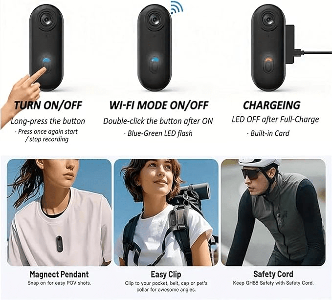 4K WiFi Sports Camera - Nova Gulf