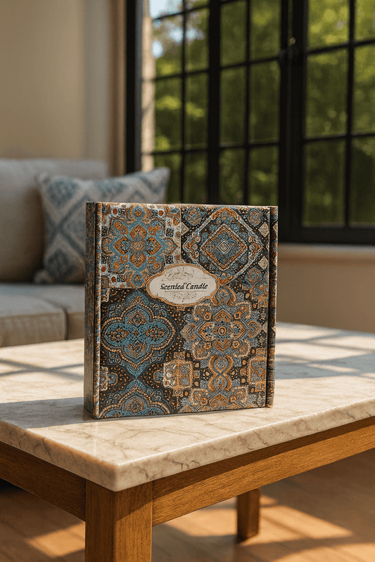 Decorative Floral Scented Tin Candles - Nova Gulf