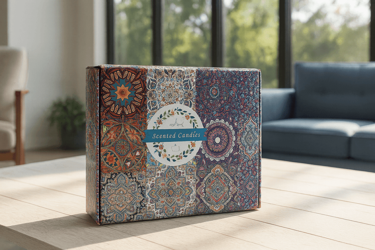 Decorative Scented Tin Candle Gift Set - Nova Gulf