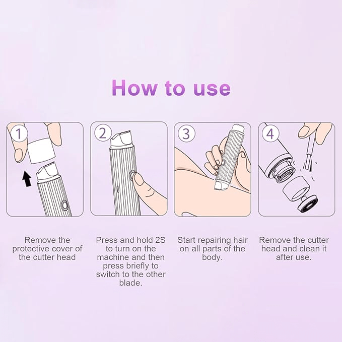 Double Head Electric Shaver - Nova Gulf