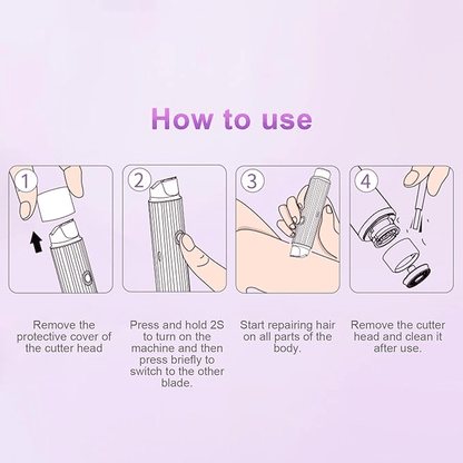 Double Head Electric Shaver - Nova Gulf
