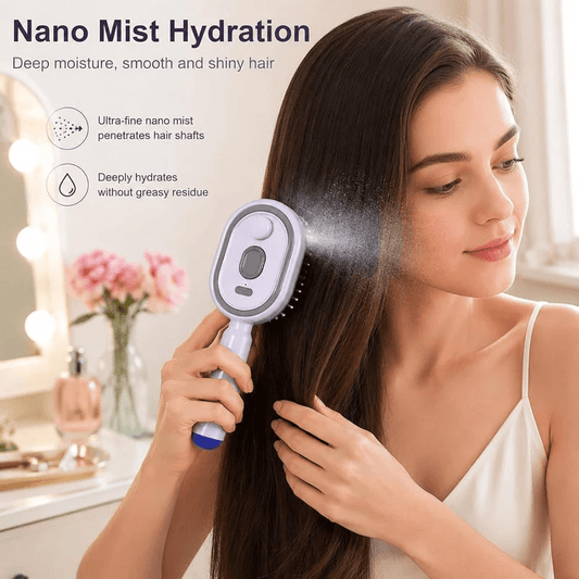 Electric Spray Retractable Air Cushion Comb - Nova Gulf