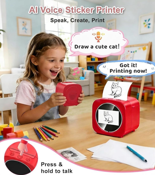 Mini Portable AI Printer - Nova Gulf