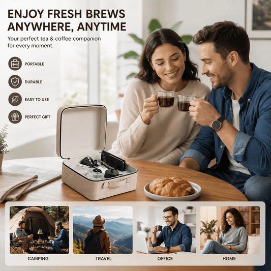 Portable Coffee Brewing Travel Kit - Nova Gulf