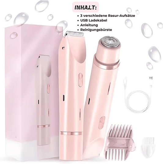 Silky Splash Vamaro Shaver – 2-in-1 Women’s Electric Razor & Trimmer UAE - Nova Gulf